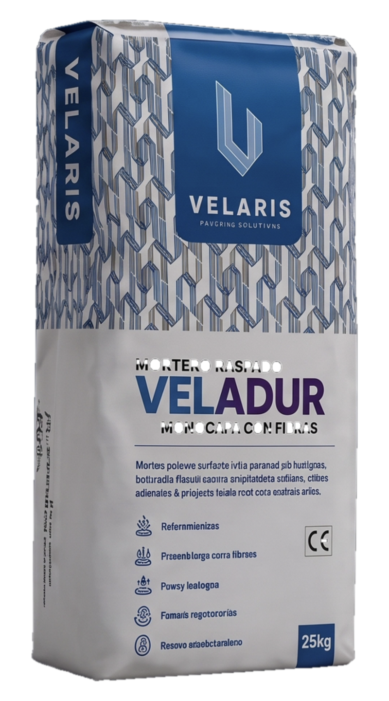 Saco de mortero raspado Veladur