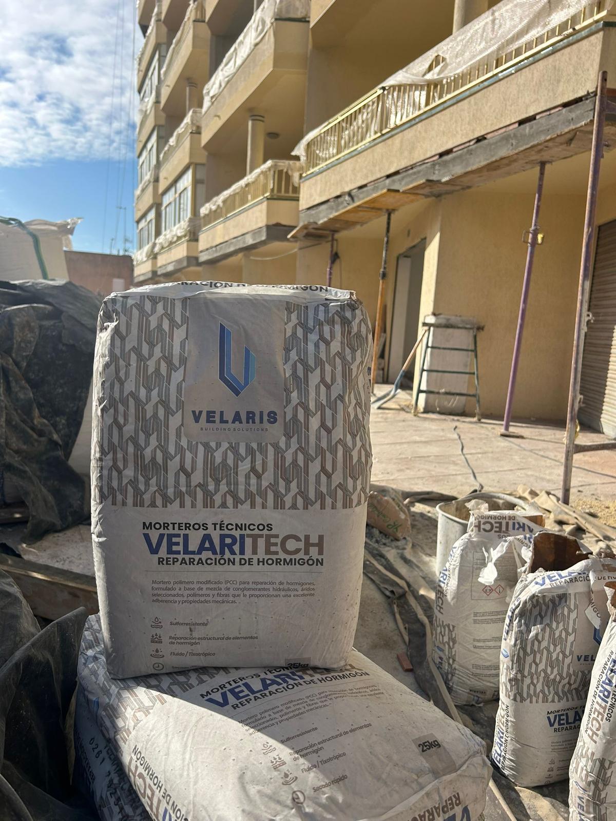 Obra con la gama VELARITECH R4